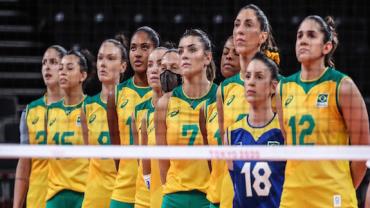 Com facilidade, Brasil vence Coréia do Sul e está na final do vôlei