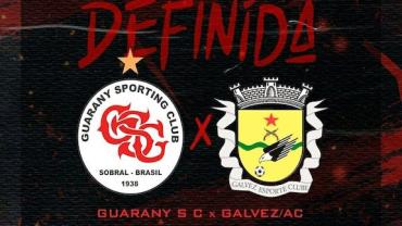 Série D: Galvez e Guarany de Sobral empatam pela 2ª fase