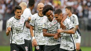 Com tranquilidade, Corinthians vence Santos por 2 a 0 pelo Brasileirão