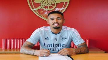 Gabriel Jesus é anunciado como novo reforço do Arsenal