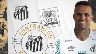 Santos oficializa a contratação de Luan