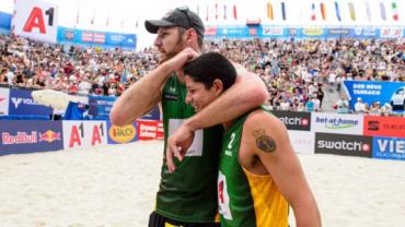 Alison 'Mamute' retoma parceria olímpica com Álvaro Filho e volta a competir nas areias de Fortaleza