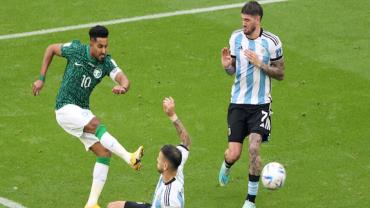 Arábia Saudita faz história e vence Argentina de Messi de virada