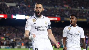 Real Madrid goleia Barcelona em pleno Camp Nou com direito a show de Benzema