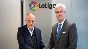 Presidente de LaLiga se encontra com embaixador do Brasil na Espanha após atos racistas contra Vini Jr.