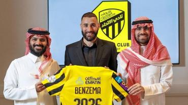 Benzema é anunciado por clube de Romarinho, na Arábia Saudita