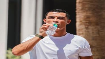 Água do CR7! Craque português lança marca Ursu 9