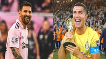 CR7 comenta rivalidade com Messi: 'os dois são muito bons, mudaram a história do futebol'