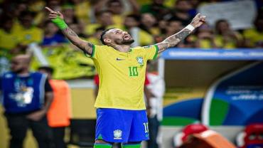 Seleção: recorde de Neymar marca estreia de Diniz