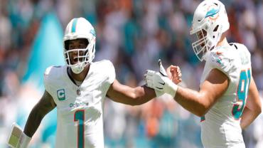 NFL: Taylor Swift apoiando Chiefs e Dolphins fazendo placar histórico; Confira tabela da semana 3