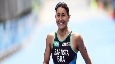 Triatleta Luísa Baptista apresenta evolução positiva