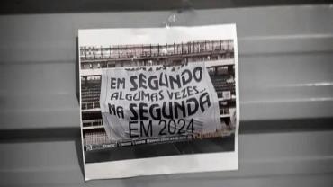 Torcedores do Corinthians espalham provocações ao Santos antes da semifinal do Paulistão