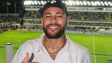 Neymar entrará no gramado com a taça do Paulistão antes da final entre Santos x Palmeiras