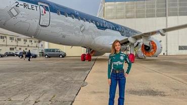Leila Pereira, presidente do Palmeiras, empresta avião para levar doações ao RS