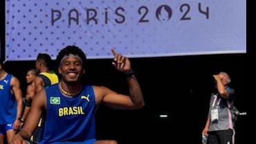 BBB influenciou, diz Paulo André após ficar em último nos 100m rasos na Olimpíada de Paris