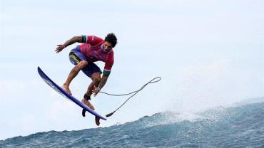 "Sei que minha família tá orgulhosa de mim", diz Gabriel Medina após conquistar o bronze nas Olímpiadas de Paris