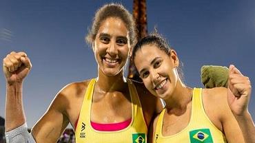 Ana Patrícia e Duda são ouro no vôlei de praia