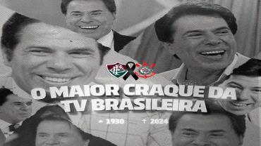 Clássico entre Corinthians e Fluminense vira homenagem a Silvio Santos