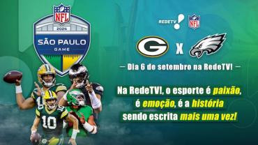 RedeTV! anuncia os patrocinadores do jogo da NFL no Brasil