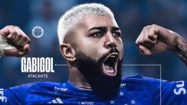 Cruzeiro anuncia a contratação do atacante Gabriel Barbosa