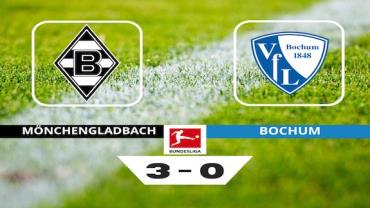 Avassalador! Borussia Mönchengladbach vence Bochum por 3 a 0