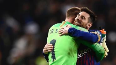 Goleiro do Barcelo critica Lionel Messi: "Se quiser te deixar mal, ele consegue"