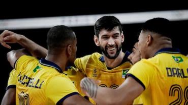 Vôlei: renovada, seleção masculina estreia 4ª feira na Liga das Nações