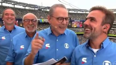 Comunicadores da Globo revoltam internautas em jogo do Fluminense; veja o porquê