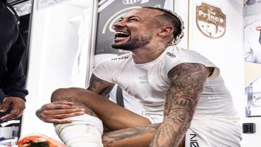 Neymar descarta folga e comparece ao CT do Santos para iniciar processo de recuperação