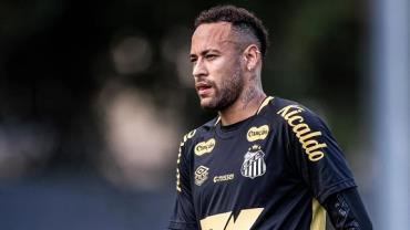 Crise? Neymar curte vídeo que ironiza erro de Guilherme em Santos x Vitória
