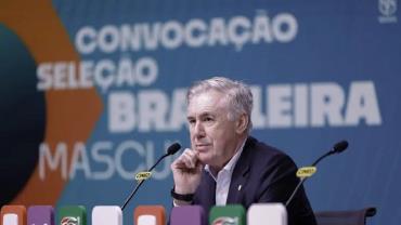 Carlo Ancelotti convoca seleção para dois últimos amistosos de 2025