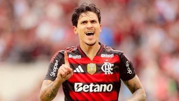 Pedro sofre lesão e fica de fora da final da Libertadores contra o Palmeiras, segundo jornalista