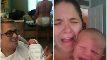 Mãe publica foto "real" de pós-parto e bomba na internet