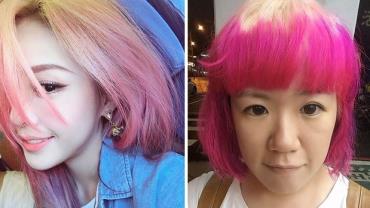 Mulher tenta copiar cabelo de foto da internet, mas cabeleireiro "extrapola"