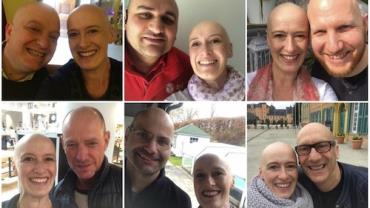 Diagnosticada com câncer, mãe quer mostrar que ficar careca não é motivo de vergonha