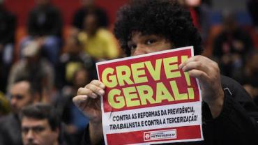 Greve geral: acompanhe dia de protestos e paralisações pelo Brasil