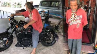 Homem mal vestido é ignorado por vendedores e compra moto de R$ 55 mil