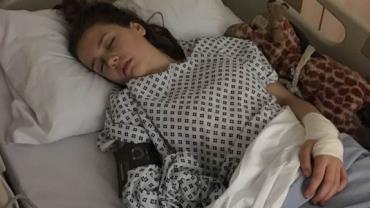 Pai mostra recuperação de filha vítima de ataque em Manchester: "Teve sorte"