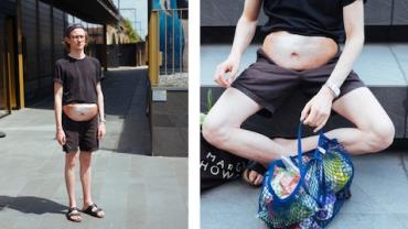Designer hipster cria "pochete de pancinha" para quem sempre sonhou em ter corpo de "tiozão"