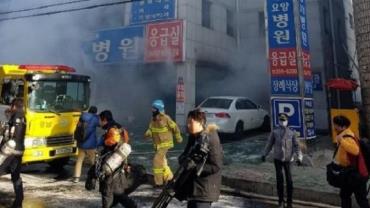 Incêndio em hospital deixa mais de 40 mortos na Coreia do Sul