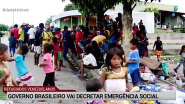 Venezuelanos de Roraima irão para o Amazonas e São Paulo, diz ministro