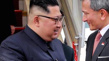 Kim Jong-un e Trump chegam a Singapura para encontro histórico