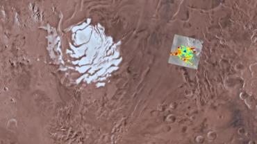 Sonda italiana descobre água líquida e salgada em Marte