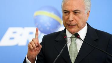 Brasil criou de 100 mil vagas em agosto, antecipa Temer