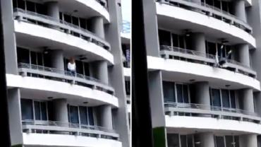 Mulher cai do 27º andar ao tirar selfie sentada em sacada de prédio