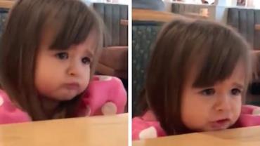 Menina de dois anos se irrita por não ter cuscuz na Disney e viraliza na web