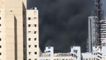 Incêndio atinge Instituto do Coração do Hospital das Clínicas na Avenida Paulista