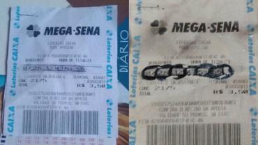Mulher falsifica bilhete e tenta retirar prêmio da Mega-Sena em lotérica no MT