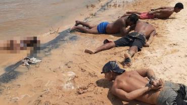 Quarteto é preso suspeito de estuprar mulher inconsciente em praia no Amazonas
