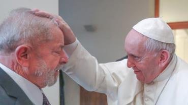 Em Roma, Lula se reúne com Papa e lideranças políticas